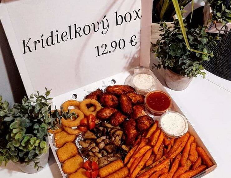 Batátovy BOX s krídielkami  1500 g